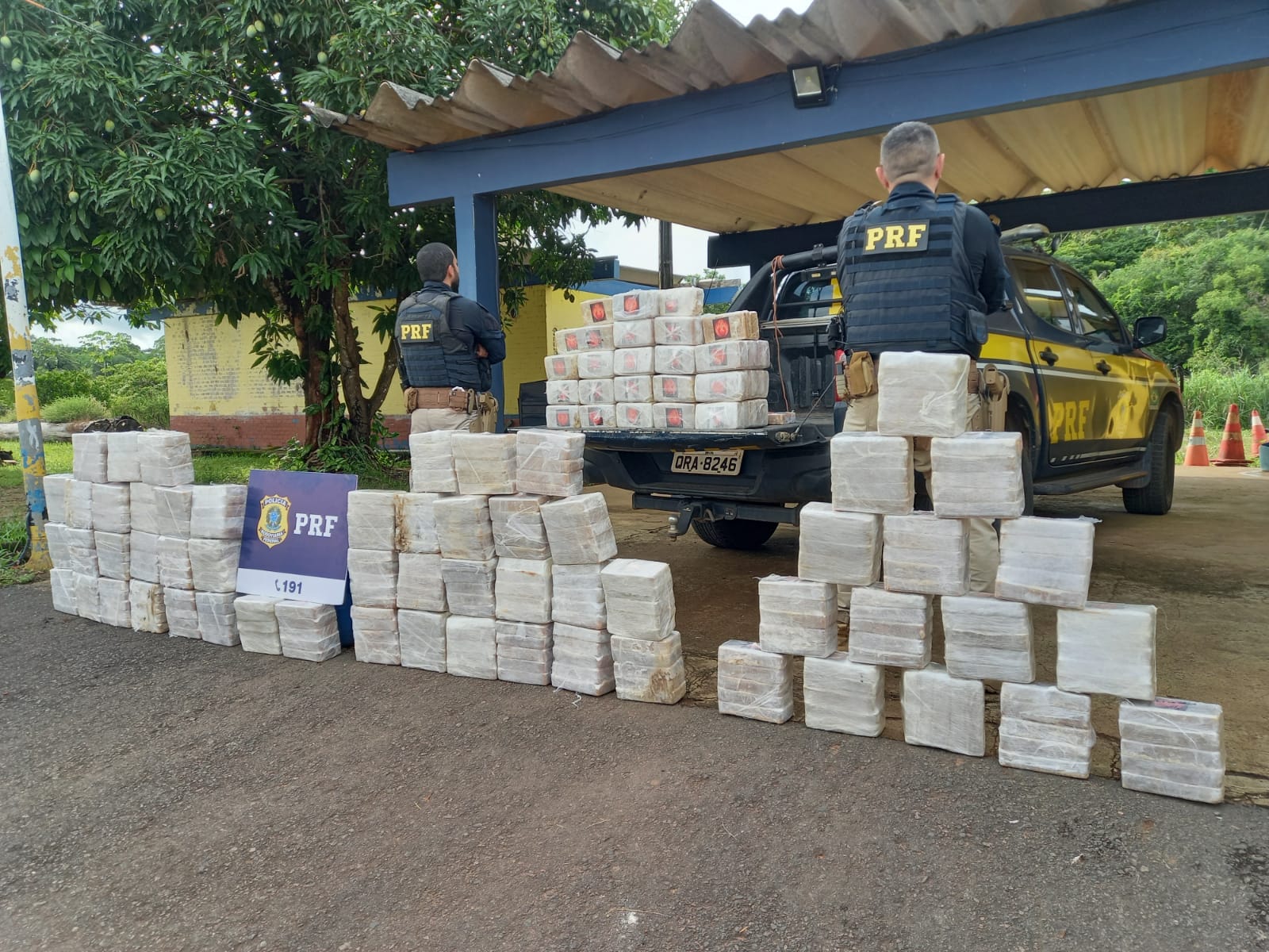 Quebra de recordes Em Porto Velho RO PRF intercepta carregamento de mais de Kg de cocaína