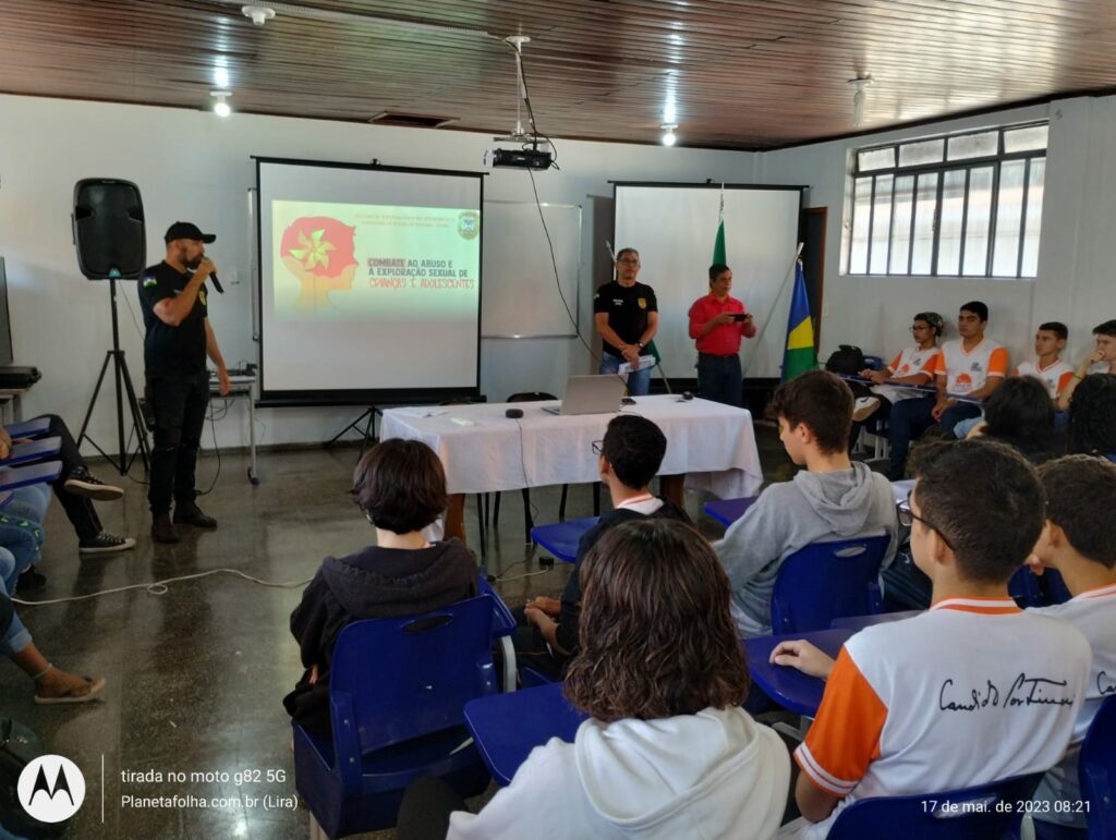 Policiais Civis Da Delegacia Da Mulher Realizam Palestra Sobre Explora O Sexual De Crian As E